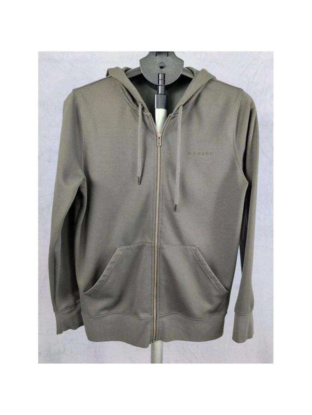 Oakley Mens Custom Fit Full Zip Performance Hoodie Microfleece Olive Green L